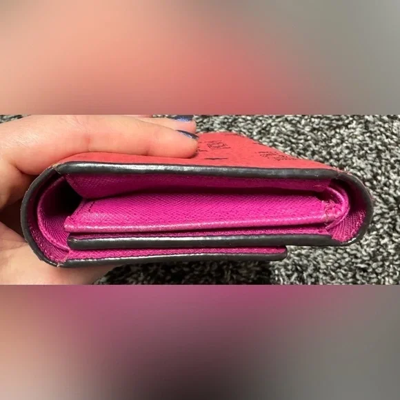 MCM trifold wallet